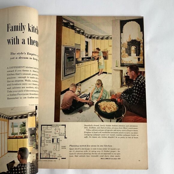 Better Homes & Gardens October 1958 Magazine - Picture 4 of 5